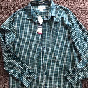 NWT Men’s Classic Fit Penguin button down shirt